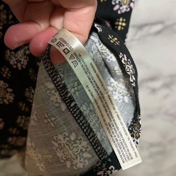 Free People Center Of Attention Mini Dress in Black Combo - Picture 7 of 9